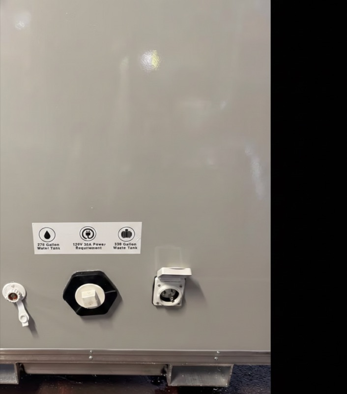 Water and Waste Combo Box exterior